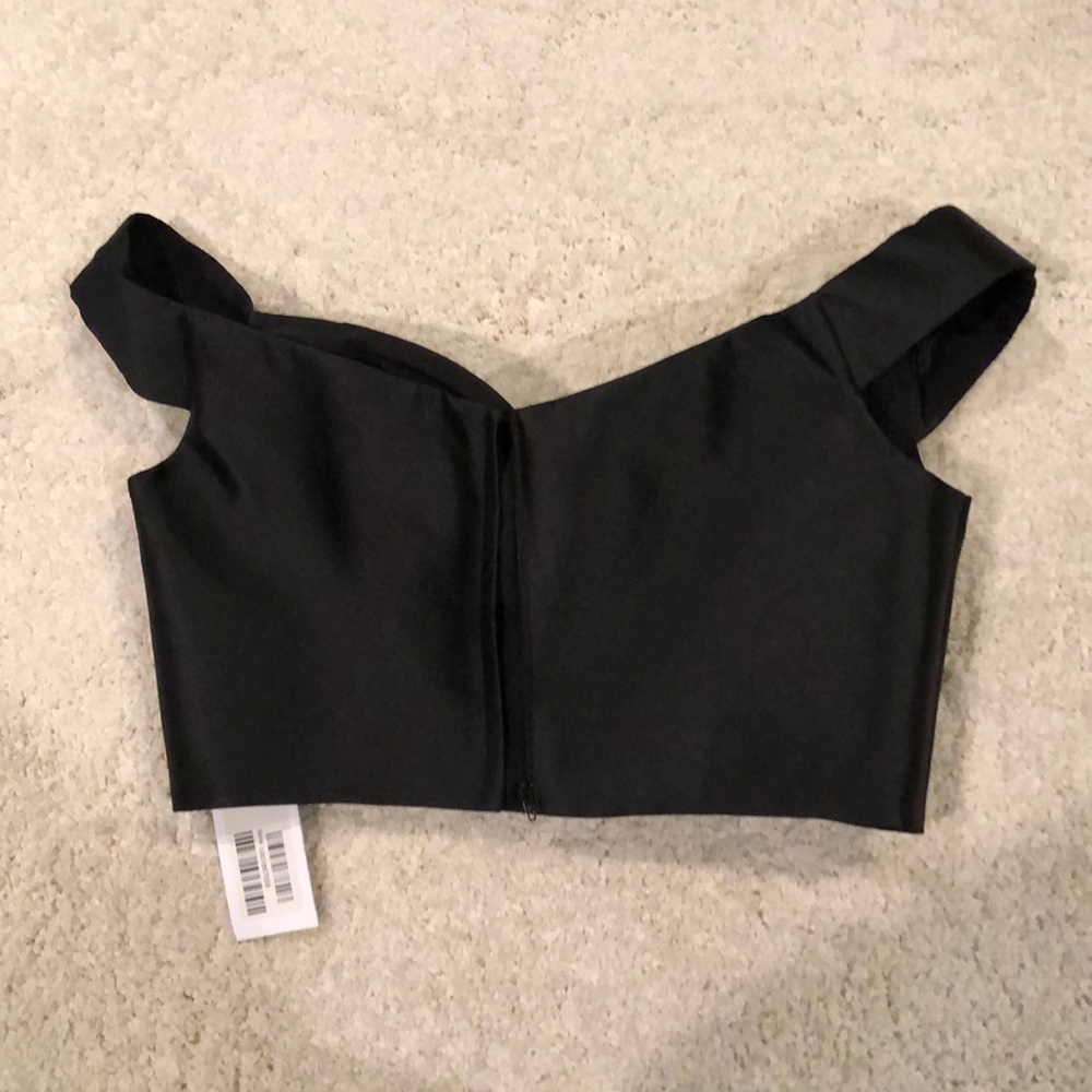 NWT Black Two Piece Jovani - Picture 4 of 8